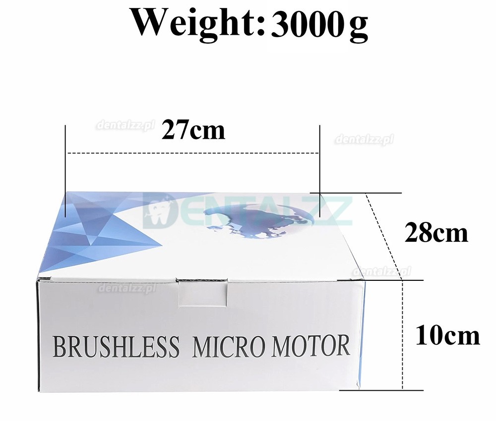 YD-BM001 Mikrosilnik Bezszczotkowy Stomatologiczny 50000 obr./min do Polerowania z Końc&oacute;wką